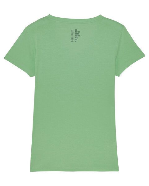 Human Family Damen T-Shirt mit V-Ausschnitt "Evolution - Stand Against" in 4 Farben Human Family Damen T-Shirt mit V-Ausschnitt "Evolution - Stand Against" in 4 Farben von Human Family