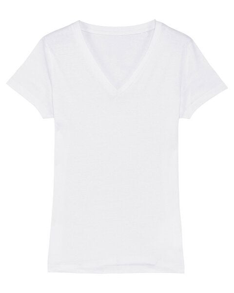 Human Family Damen T-Shirt mit V-Ausschnitt "Evolution - Stand Against" in 4 Farben von Human Family