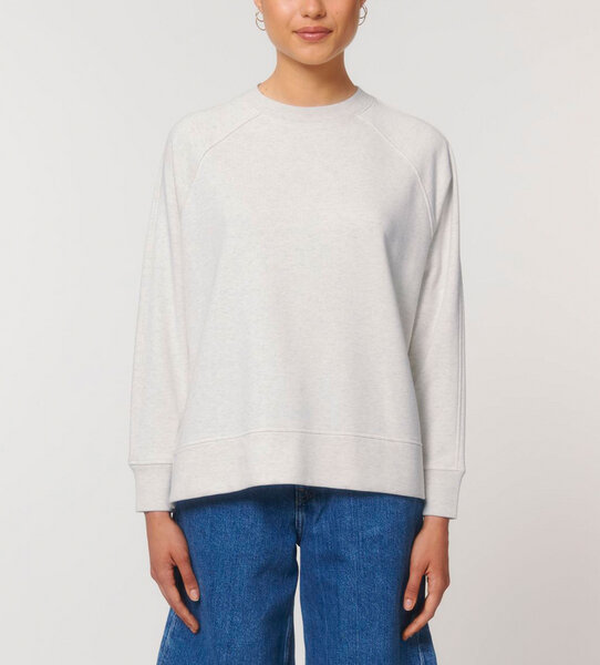 Human Family Damen oversize Sweatshirt "Happy - Basic" von Human Family