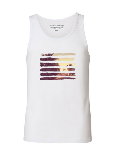 Human Family Herren Sommer Tanktop aus Bio Baumwolle "Jump - Nature Stripes" von Human Family