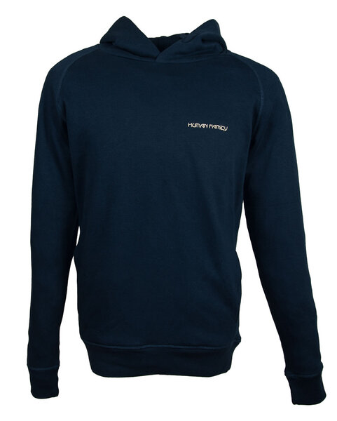 Human Family Hoodie Men "Unbent Basic" in navy von Human Family