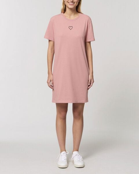 Human Family Kurzärmeliges Bio Damen T-Shirt-Kleid "Streetlove" Human Family Kurzärmeliges Bio Damen T-Shirt-Kleid "Streetlove" von Human Family