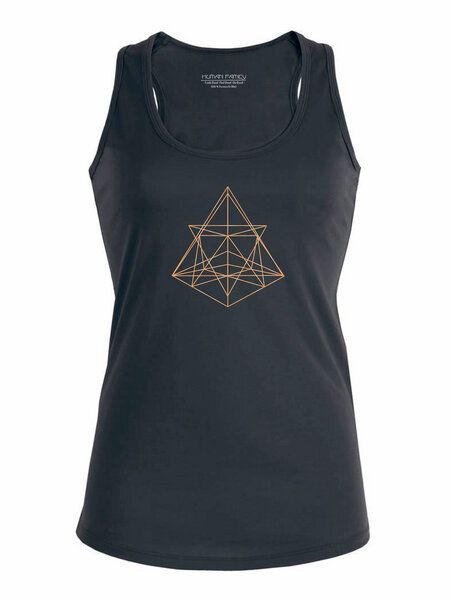 Human Family Racerback Sommer Tanktop - Shine "Geometry" - weitere Farben von Human Family