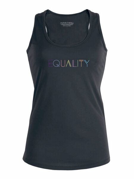 Human Family Racerback Tanktop - Shine "Equality" von Human Family