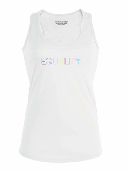 Human Family Racerback Tanktop - Shine "Equality" von Human Family