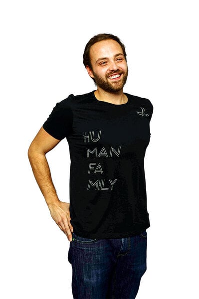 Shirt "Change Free as a Bird" von Human Family von Human Family