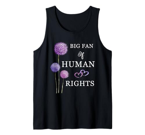 Herren Großer Fan von Menschenrechtsprotesten Tank Top Herren Großer Fan von Menschenrechtsprotesten Tank Top von Human Rights Equality Justice Shirts