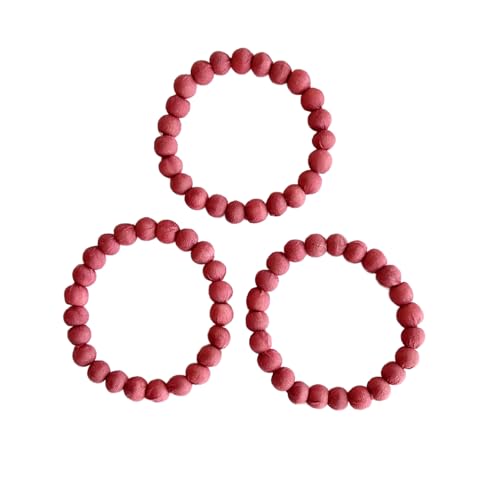 Humble Hilo Sari Jewelry Damen-Armband Textilperlen, One Size, Baumwolle Holz, Kein Edelstein von Humble Hilo