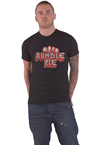 Humble Pie T Shirt Live 1973 Poster Nue offiziell Herren Schwarz XL Humble Pie T Shirt Live 1973 Poster Nue offiziell Herren Schwarz XL von Humble Pie
