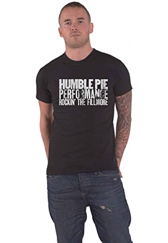 Humble Pie T Shirt Rockin The Fillmore Band Logo Nue offiziell Herren Schwarz XXL Humble Pie T Shirt Rockin The Fillmore Band Logo Nue offiziell Herren Schwarz XXL von Humble Pie