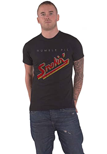 Humble Pie T Shirt Smokin Vintage Band Logo Nue offiziell Herren Schwarz M Humble Pie T Shirt Smokin Vintage Band Logo Nue offiziell Herren Schwarz M von Humble Pie