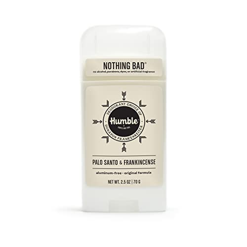Humble alles natürlich Deodorant, Aluminium und Paraben, Cruelty Free Männer und Frauen Deodorant Palo Santo 1 Packung von HUMBLE SIMPLE AND TRUE.