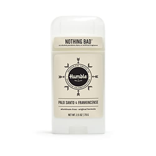 Humble alles natürlich Deodorant, Aluminium und Paraben, Cruelty Free Männer und Frauen Deodorant Palo Santo 1 Packung von Humble