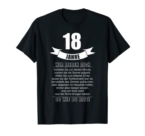 18 Jahre 18 Geburtstag Lustig Frauen Tochter 18 Geburtstag T-Shirt 18 Jahre 18 Geburtstag Lustig Frauen Tochter 18 Geburtstag T-Shirt von Humblebrag