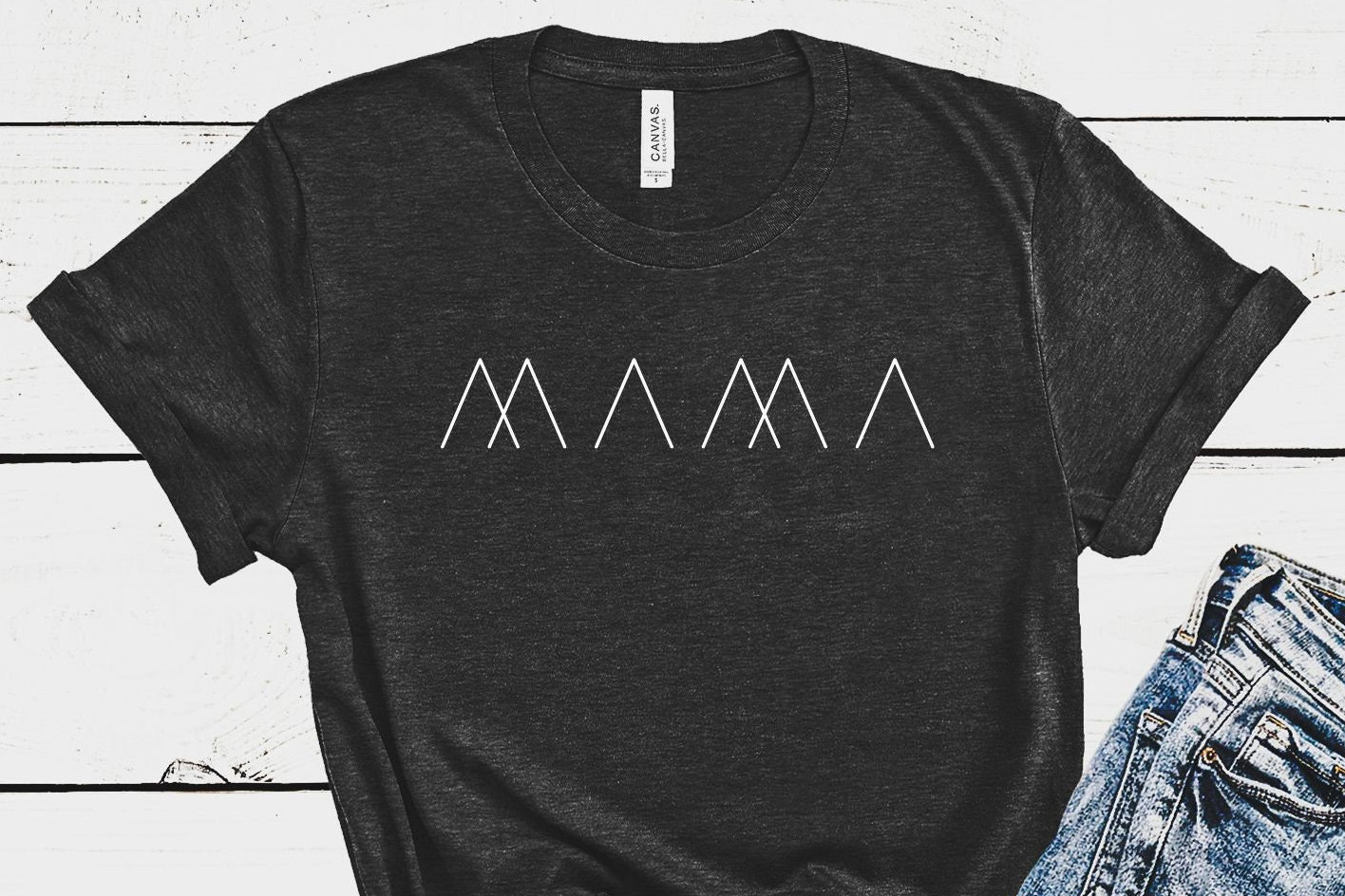 Mama Shirt Süßes Mamas Geschenk Für Neues Sweatshirt Crewneck Mommy T-Shirt Muttertagsgeschenk von Humbltee