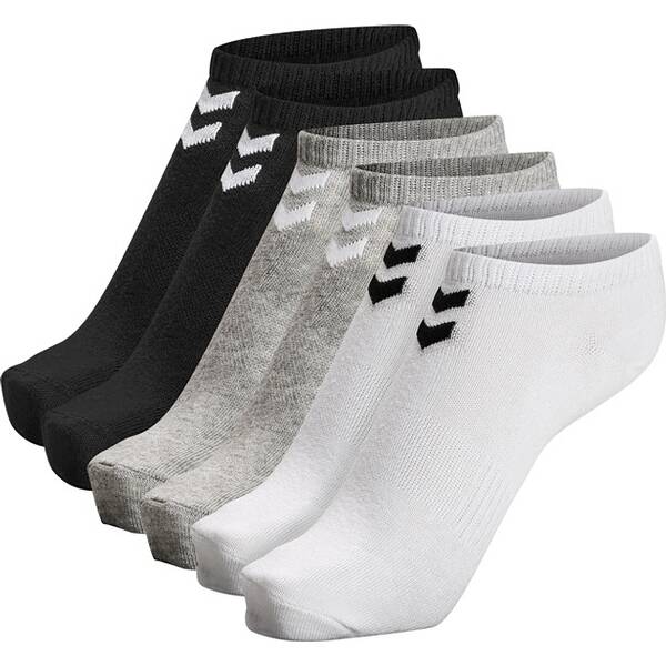 HUMMEL Herren hmlCHEVRON 6-PACK ANKLE SOCKS von Hummel