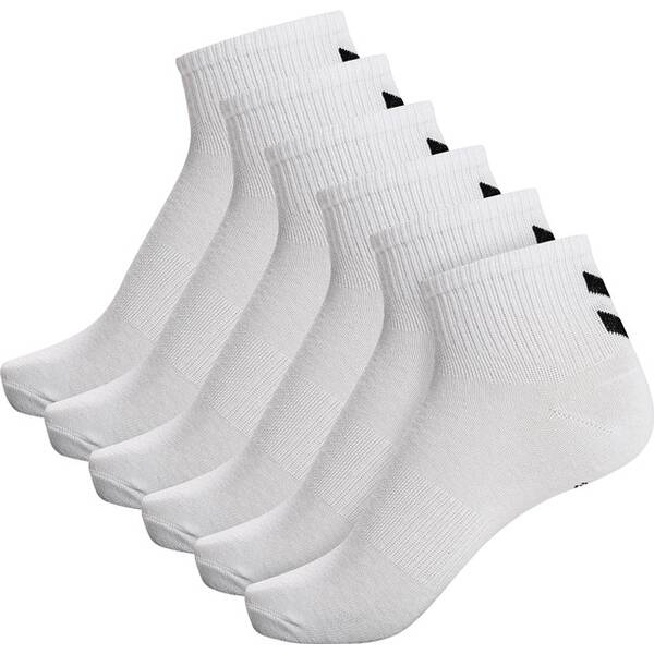 HUMMEL Herren hmlCHEVRON 6-PACK MID CUT SOCKS von Hummel