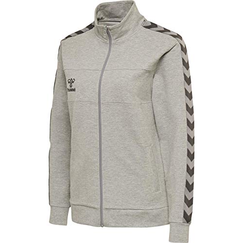 Hummel Damen Jacke Move Classic Zip 206926 Grey Melange M von hummel