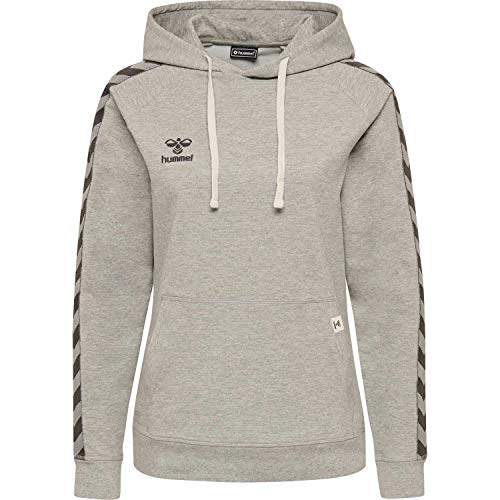 Hummel Damen Kapuzenpullover Move Classic 206923 Grey Melange S von hummel