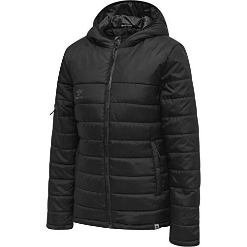 Hummel Damen Steppjacke North Quilted Hood 206688 Black/Asphalt L von hummel