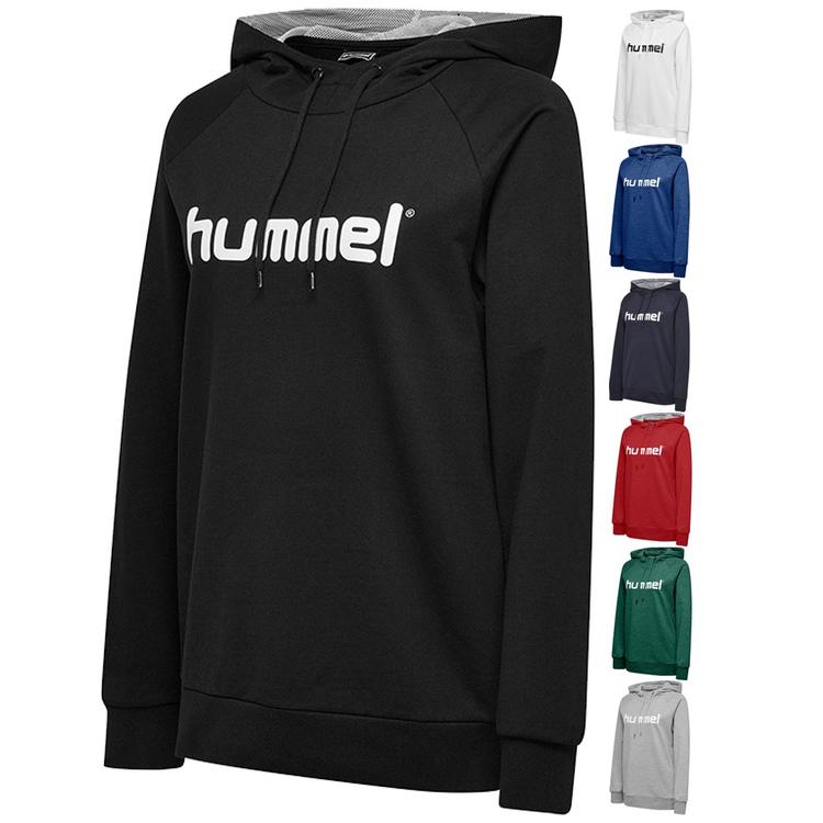 Hummel HMLGO COTTON LOGO HOODIE WOMAN 203517 von Hummel