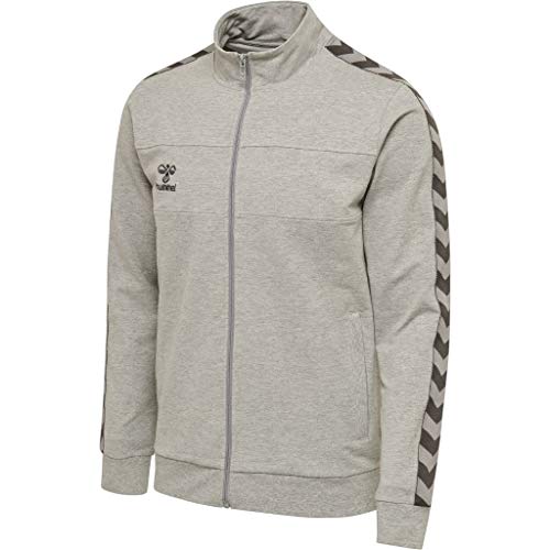 Hummel Herren Jacke Move Classic Zip 206924 Grey Melange XXXL von hummel