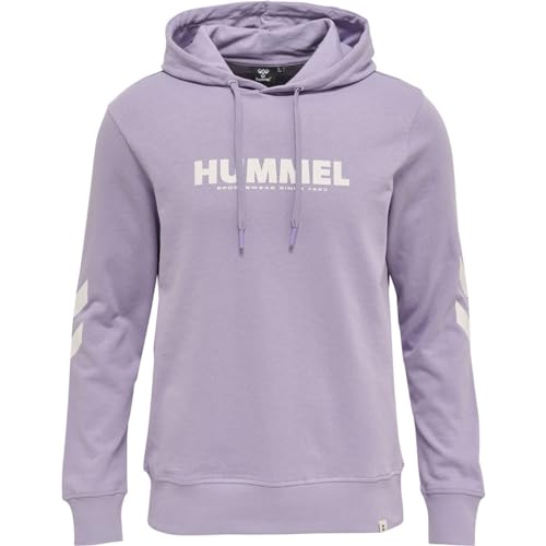 Hummel Herren Legacy Logo Hoodie, Erbstück Flieder, M von hummel