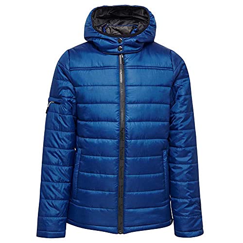 Hummel Kinder Steppjacke North Quilted Hood 206695 True Blue 128 von hummel