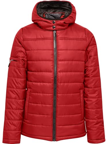 Hummel Kinder Steppjacke North Quilted Hood 206695 True Red 164 von hummel