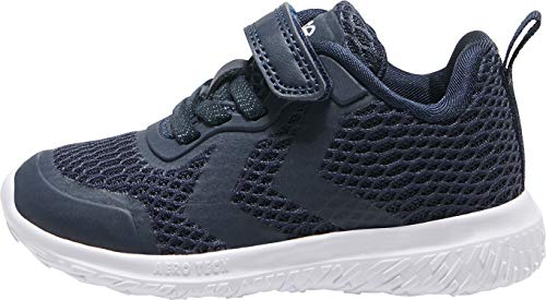 Hummel Unisex Kinder Actus Ml Infant Sneaker, Black Iris, 21 EU von hummel