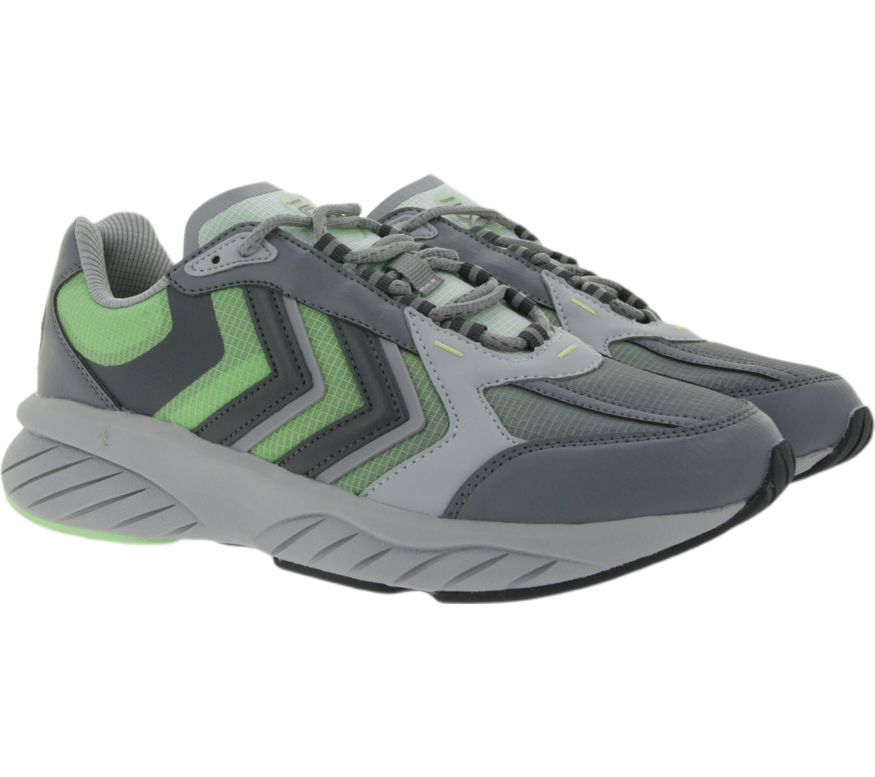hummel Sport-Schuhe bequeme 90s-Sneaker Reach LX 6000 Gradient Weiß/Violett von Hummel