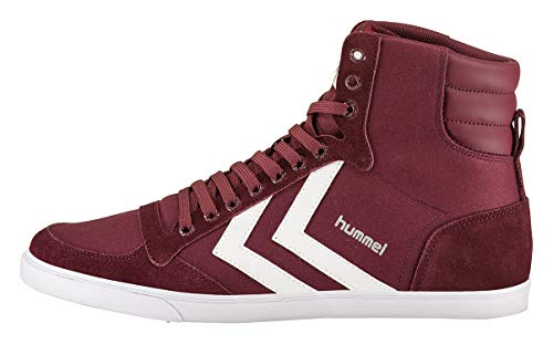 hummel Unisex Slimmer Stadil High Top, Cabernet 63 511 3661, 36 EU von hummel