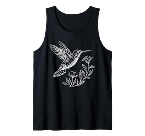 Kolibri Blumen Blumenkunst Vögel Liebhaber für Männer Frauen Tank Top Kolibri Blumen Blumenkunst Vögel Liebhaber für Männer Frauen Tank Top von Hummingbird Floral Graphic Art Bird Lover Apparel