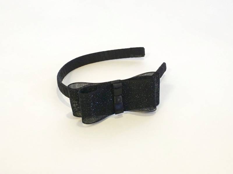 Schwarzes Schlichtes Bogenstirnband, Kinderstirnband, Kinderstirnband von HummingbirdWayLLC