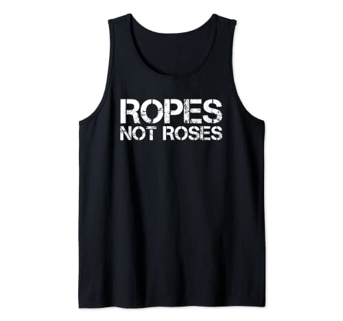 Seile Not Roses Lustige BDSM Shibari Männer Frauen Geschenke Tank Top Seile Not Roses Lustige BDSM Shibari Männer Frauen Geschenke Tank Top von Humor Japanese Bondage Cuffs Kink Fetish Design