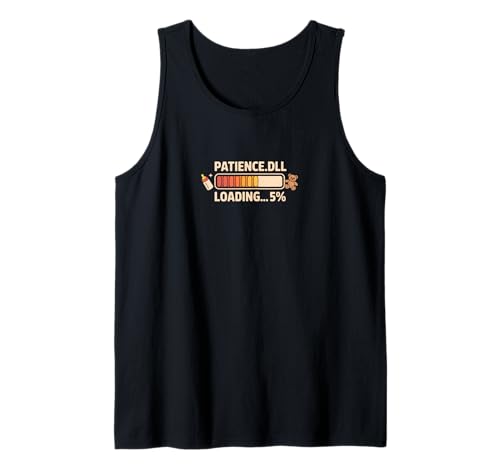 Patience.Dll Loading... 5% Baby Humor Tank Top Patience.Dll Loading... 5% Baby Humor Tank Top von Humor Witz Lustig Geduld Eltern Erziehung
