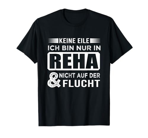 Humor für die Kur und Reha Aufenthalt nach der OP Damen Schwarz Klassisch geschnitten Crew Neck T-Shirt S Humor für die Kur und Reha Aufenthalt nach der OP Damen Schwarz Klassisch geschnitten Crew Neck T-Shirt S von Humor für die Kur und Reha Aufenthalt nach der OP