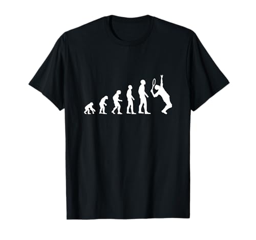 Evolution Tennis Man Humor Tennis Herren lustig T-Shirt Evolution Tennis Man Humor Tennis Herren lustig T-Shirt von Humoristique Tennis Humour Tennisman Homme Rigolo