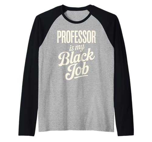Sarkastischer Spruch Professor ist meine geheime Karriere Frauen Männer Raglan von Humorous Academic Nerd College Hustle Joke Gag Fun