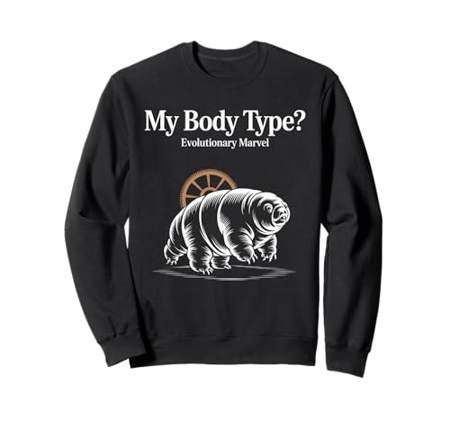 Lustiges Sprichwort Mein Körpertyp Evolutionary Marvel Witz Damen Herren Sweatshirt Lustiges Sprichwort Mein Körpertyp Evolutionary Marvel Witz Damen Herren Sweatshirt von Humorous Camping Tailgate Dad Chill Vibes Grandpa