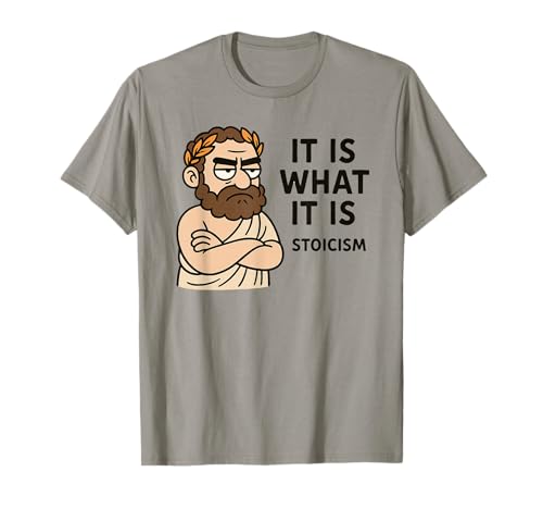 Lustiges stoisches Zitat Philosophie Design Geschenk für Männer Frauen Kinder T-Shirt Lustiges stoisches Zitat Philosophie Design Geschenk für Männer Frauen Kinder T-Shirt von Humorous Stoicism Motivational Philosopher Graphic