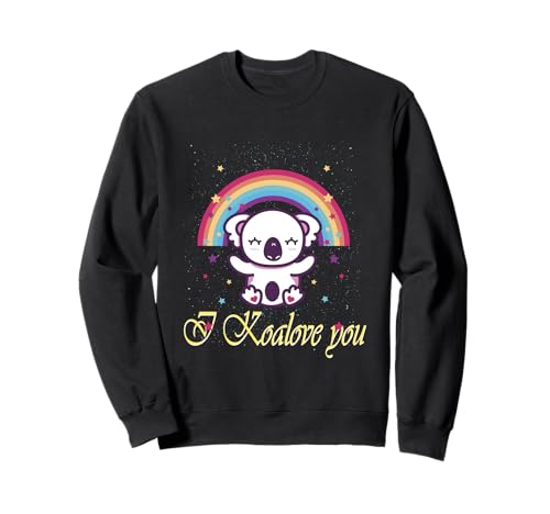 I Koalove You Koala Herren Damen Kinder Sweatshirt I Koalove You Koala Herren Damen Kinder Sweatshirt von Humorous funny Gifts for Koala lover and more