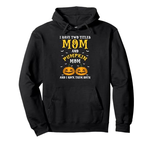 Doppelte Mama-Rolle mit Kürbis zu Halloween Pullover Hoodie Doppelte Mama-Rolle mit Kürbis zu Halloween Pullover Hoodie von Humorvolle Herbststimmung für Mütter