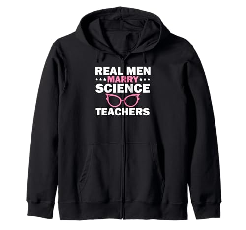 Echte Männer Lieben Naturwissenschaftslehrerinnen Kapuzenjacke Echte Männer Lieben Naturwissenschaftslehrerinnen Kapuzenjacke von Humorvoller Partner einer Lehrerfrau