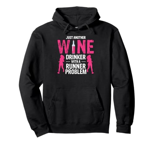 Weinliebende Läuferin Lustiger Spruch Für Frauen Pullover Hoodie Weinliebende Läuferin Lustiger Spruch Für Frauen Pullover Hoodie von Humorvolles Lauf-Wein Zitat für Sie