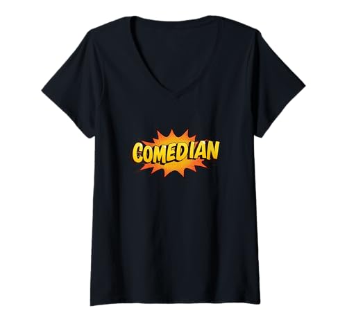Damen Komedan. Lustige Leute, Prahlendes Zitat T-Shirt mit V-Ausschnitt Damen Komedan. Lustige Leute, Prahlendes Zitat T-Shirt mit V-Ausschnitt von Humour, Sarcasm quote,