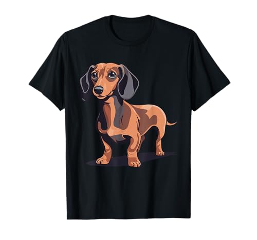 Dackel Hunde niedlich Kinder Kind Haustiere Hund Hundehalter T-Shirt Dackel Hunde niedlich Kinder Kind Haustiere Hund Hundehalter T-Shirt von Hund Geschenke Hunde Geschenkideen Hundehalter