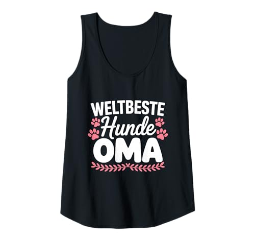 Damen Weltbeste Hunde Oma Großmutter Hundebesitzer Tank Top Damen Weltbeste Hunde Oma Großmutter Hundebesitzer Tank Top von Hund Hundeliebhaber
