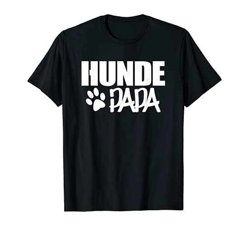 Herren Hunde Papa mit Pfote und Herz - Geschenk für Herrchen T-Shirt Herren Hunde Papa mit Pfote und Herz - Geschenk für Herrchen T-Shirt von Hund Katze Maus - Hundeliebe mit Herz und Pfote