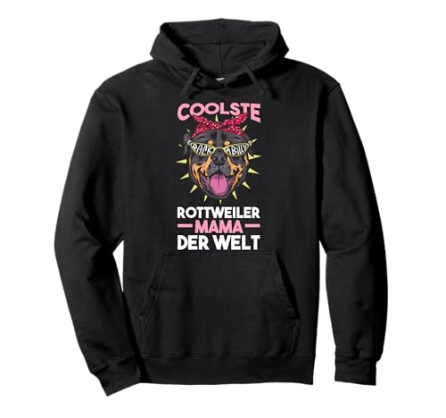 Rottweiler Rottweiler Mama Pullover Hoodie von Hund Rottweiler Geschenk